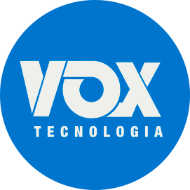 Logomarca da empresa patrocinadora Vox Tecnologia